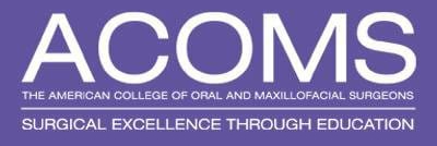 The American College Of Oral And Maxillofacial Surgeons logo